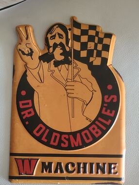 Open Road Brands GM Licensed Metal Sign - Black with White Labels